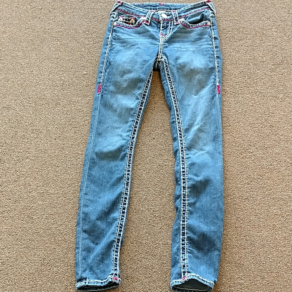 True Religion Halle Super T super skinny jeans 25